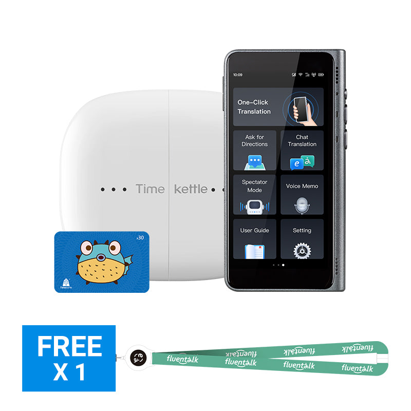 Timekettle M3 u0026 Fluentalk Bundle