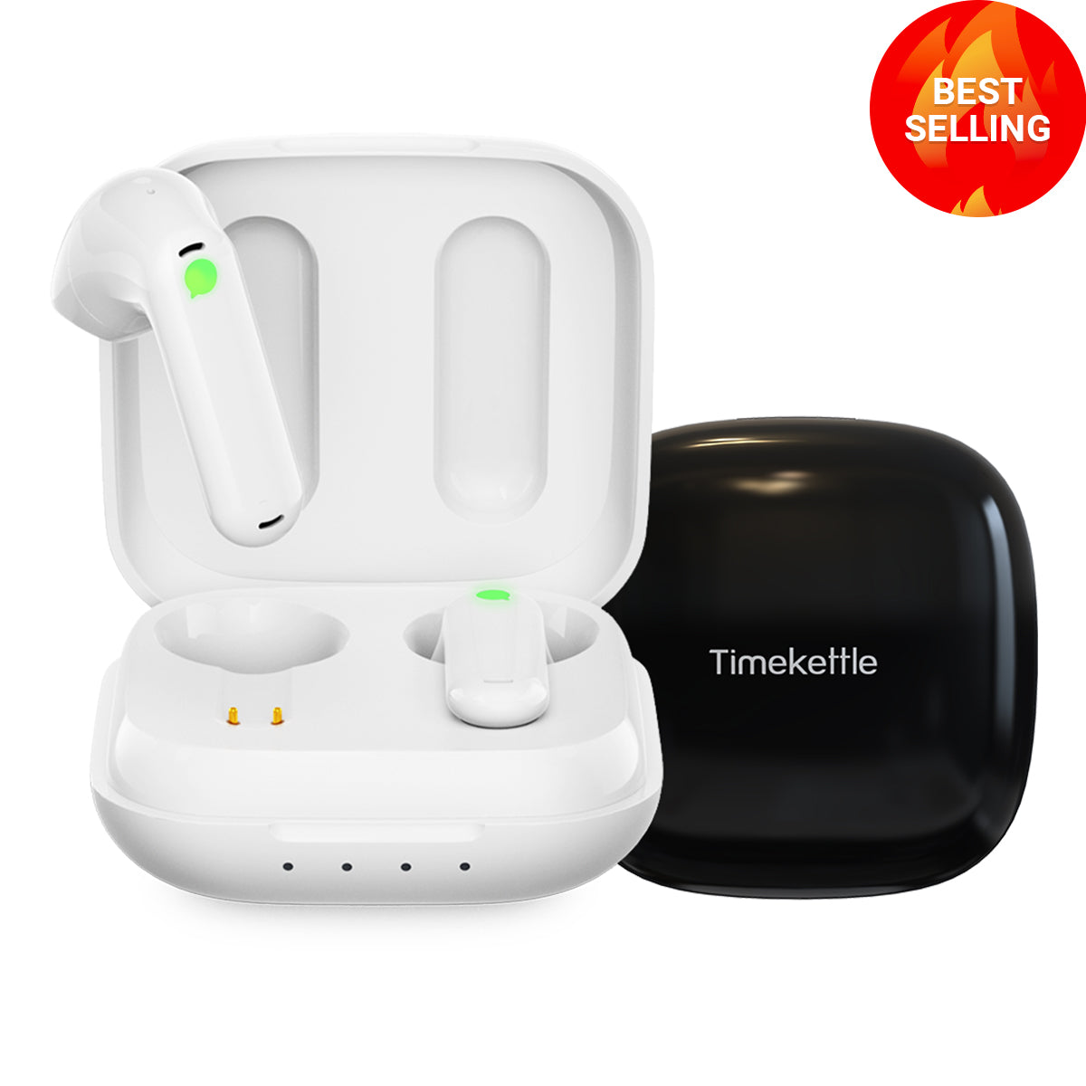  Timekettle WT2 Edge/W3 Translator Device-Bidirection  Simultaneous Translation, Language Translator Device with 40 Languages & 93  Accent Online,Offline Translator Earbuds with APP Fit for iOS & Android :  Office Products