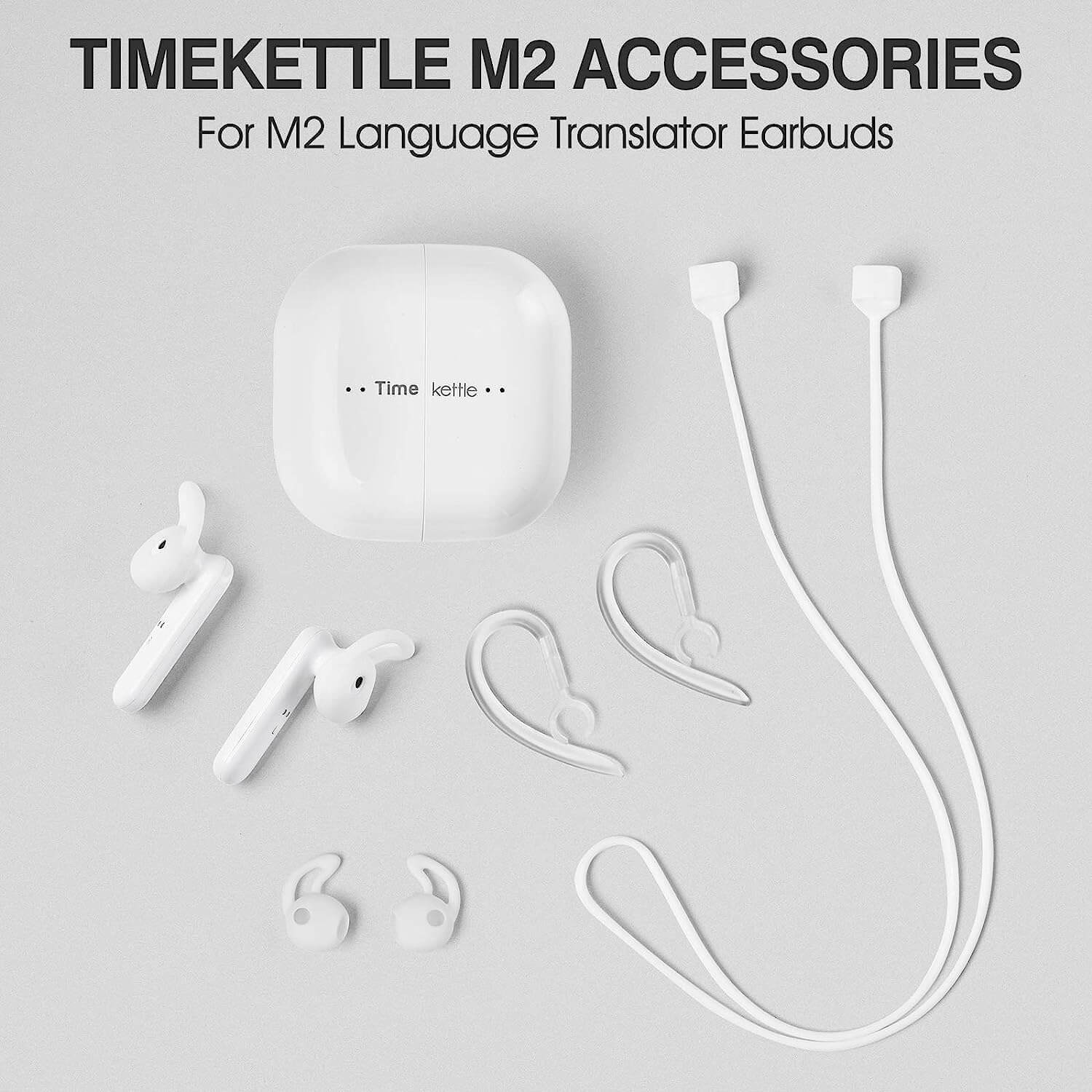 <tc>Timekettle</tc> M2 言語翻訳イヤホンのアクセサリ