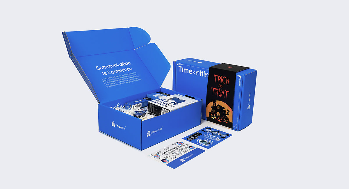 <tc>M3</tc> Cajas de regalo navideñas con auriculares Translator