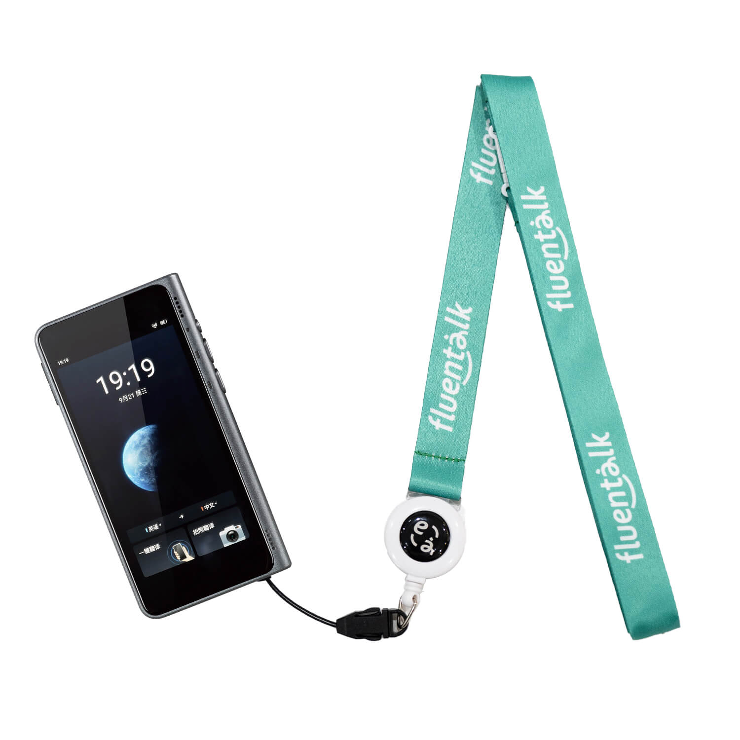 Fluentalk Handheld Übersetzer Gerät Lanyard