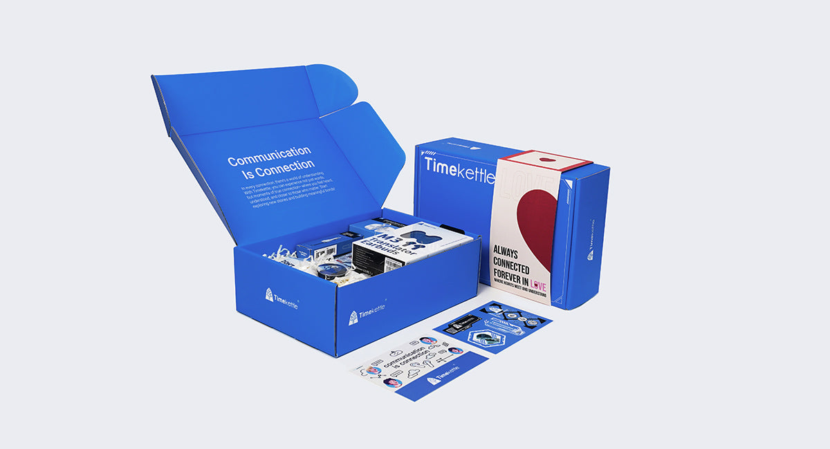 <tc>M3</tc> Cajas de regalo navideñas con auriculares Translator