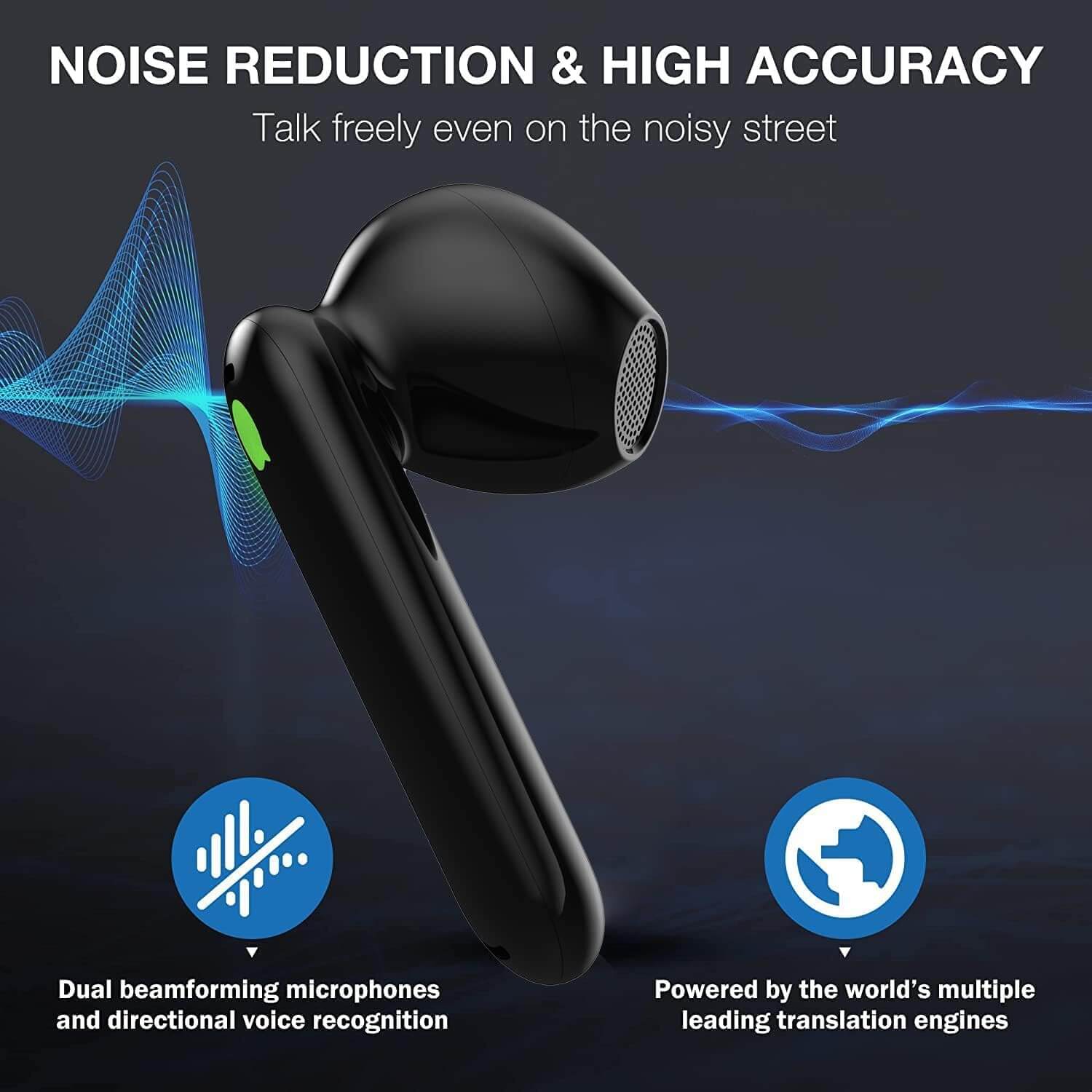 Timekettle WT2 Edge /W3 Real-TimeTranslator Earbuds Device