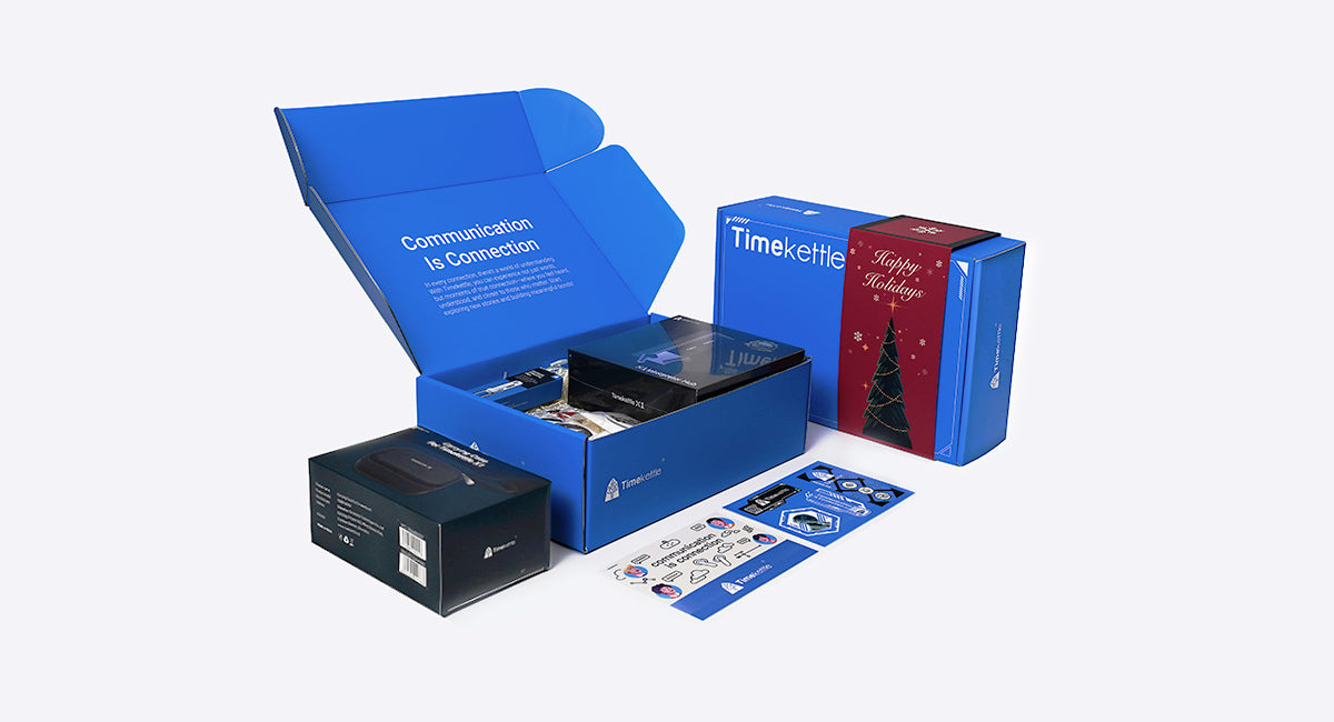 X1 AI Interpreter Hub Holiday Gift Boxes