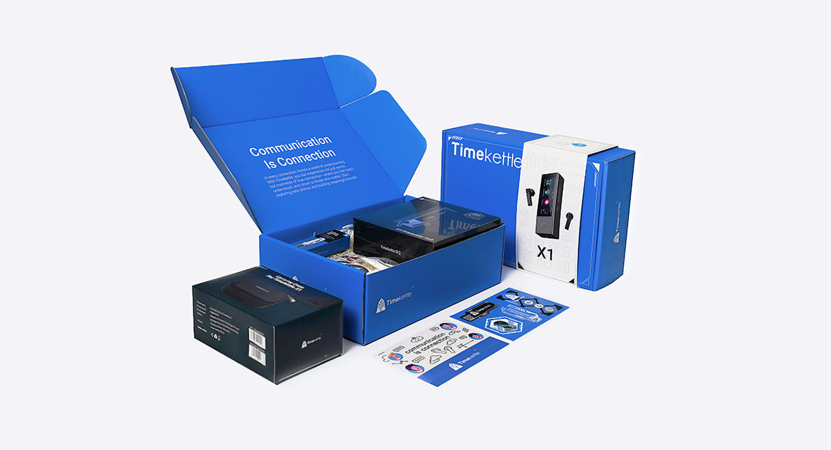 X1 AI Interpreter Hub Holiday Gift Boxes