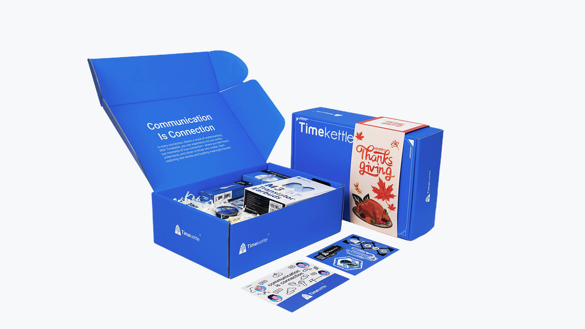 M3 Translator Earbuds Holiday Gift Boxes