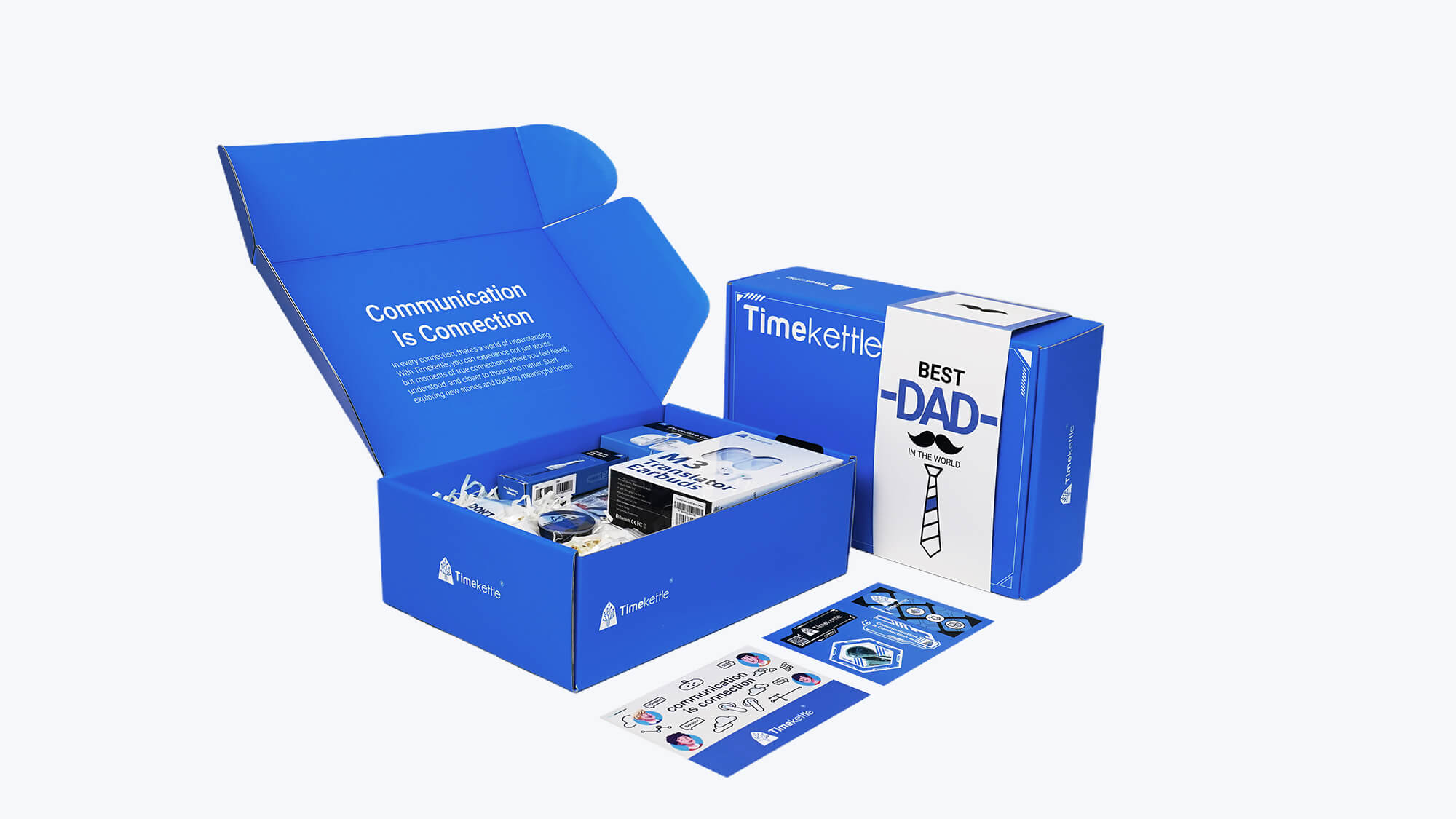 M3 Translator Earbuds Holiday Gift Boxes