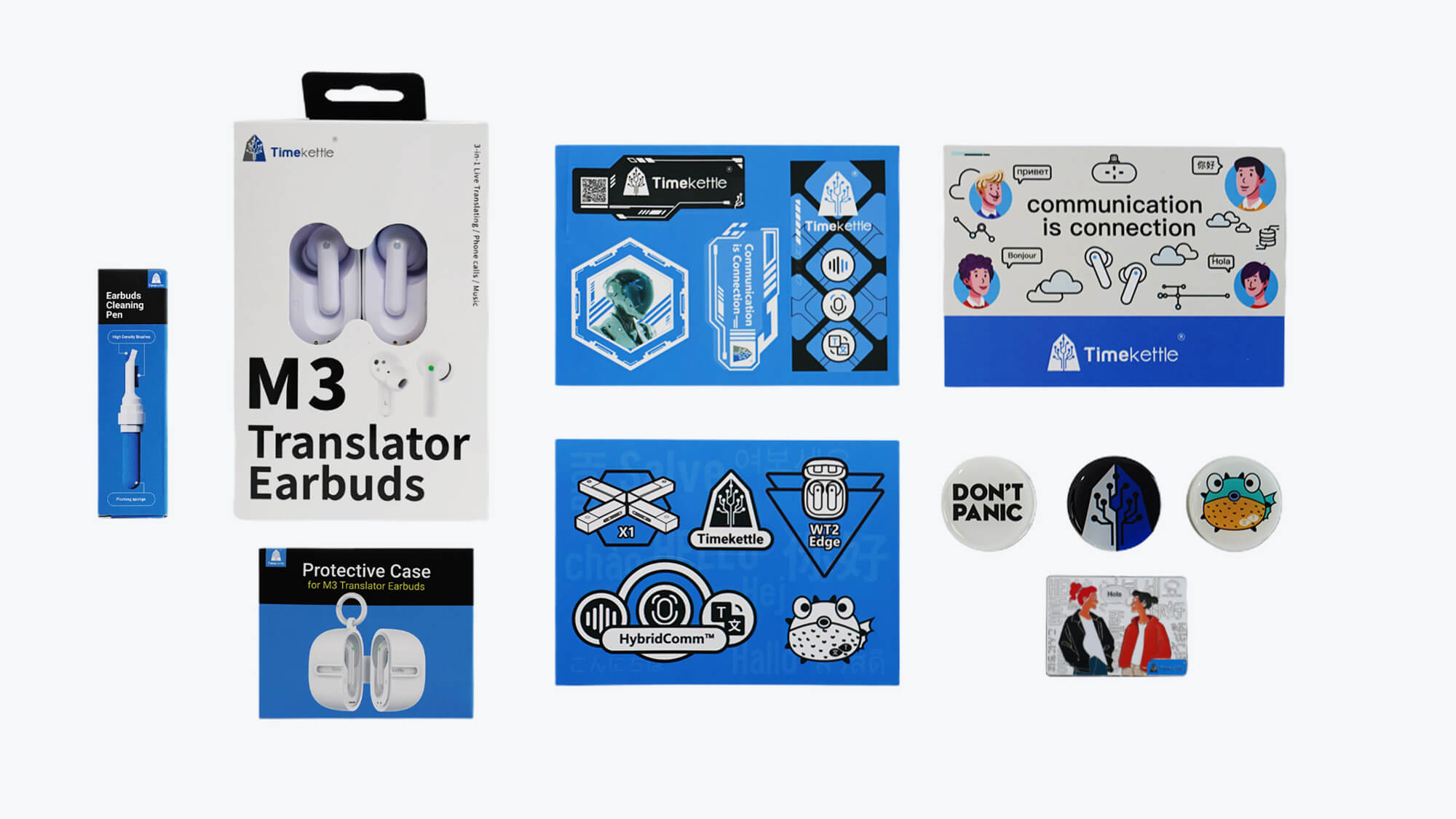 M3 Translator Earbuds Holiday Gift Boxes