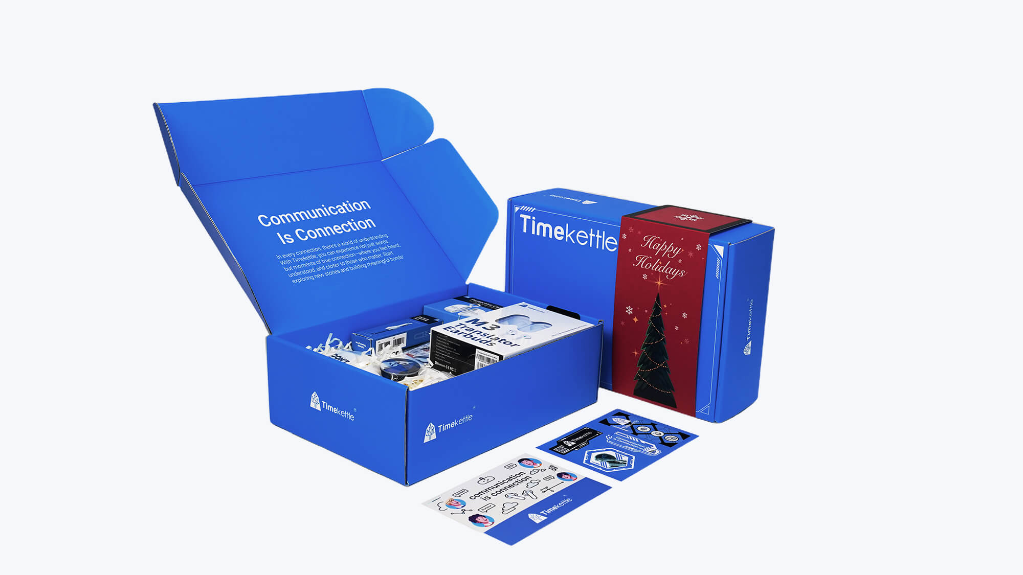 M3 Translator Earbuds Holiday Gift Boxes