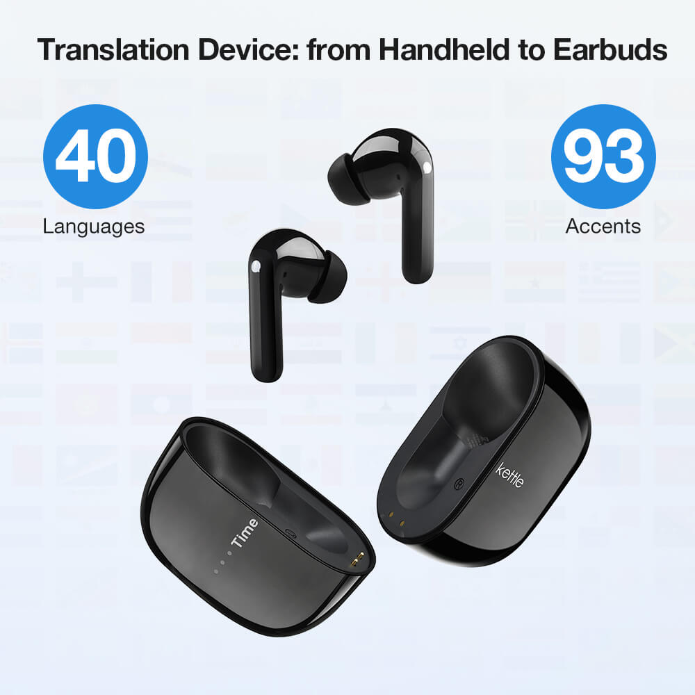 <tc>Timekettle</tc> <tc>M3</tc> Auriculares traductores de idiomas