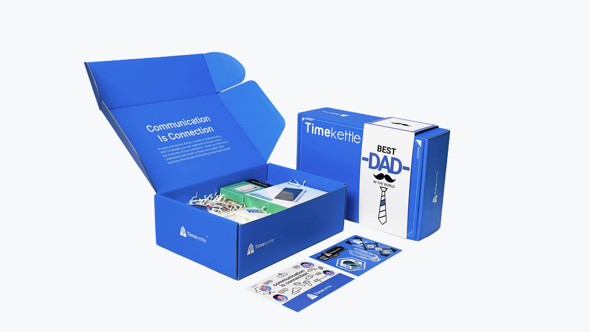 Cajas de regalo navideñas con dispositivo traductor portátil T1 Mini