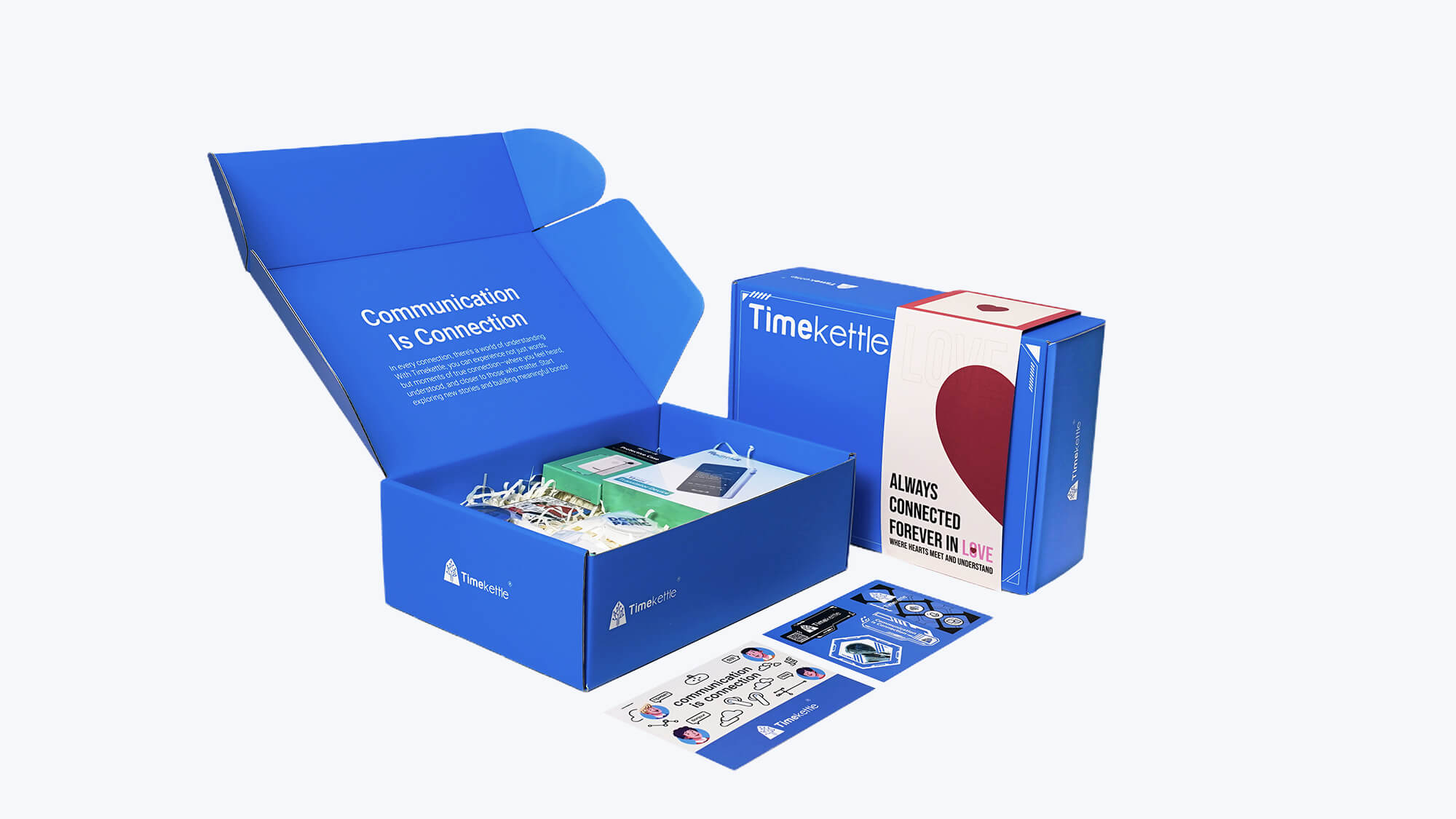 Cajas de regalo navideñas con dispositivo traductor portátil T1 Mini