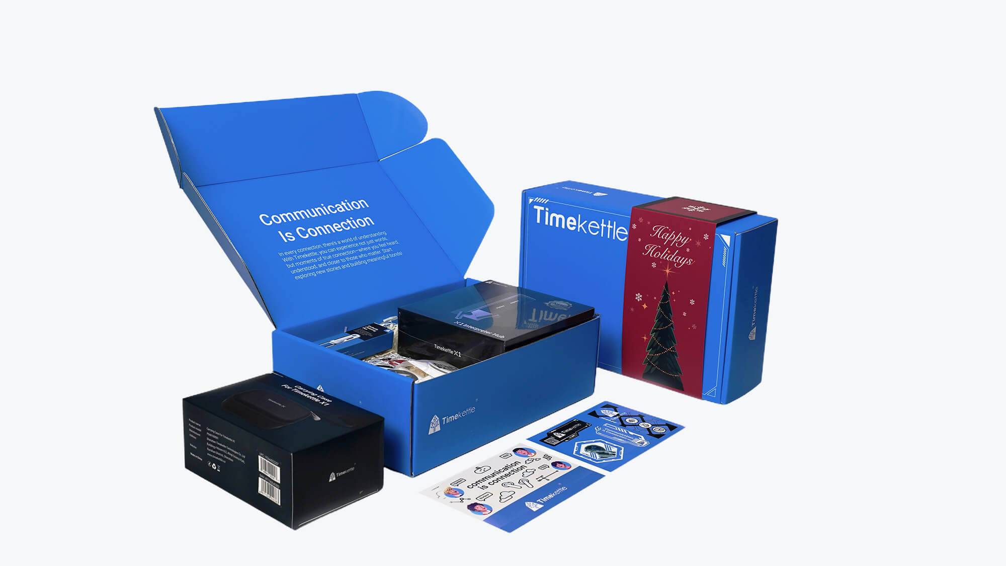 X1 AI Interpreter Hub Holiday Gift Boxes