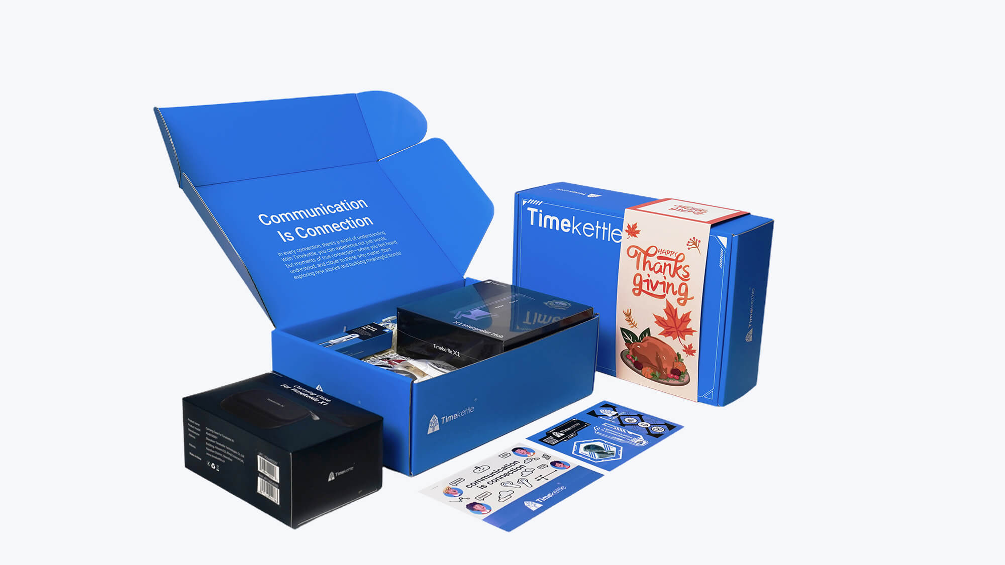 X1 AI Interpreter Hub Holiday Gift Boxes